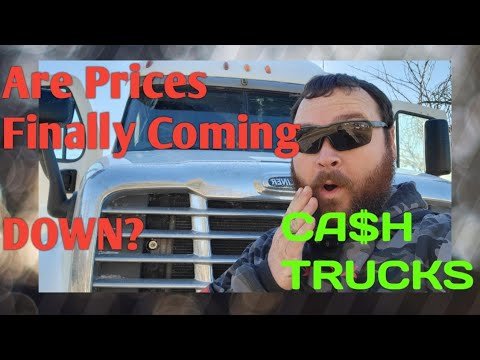 Have used semi truck prices came down? Let's Look at Cash Trucks!