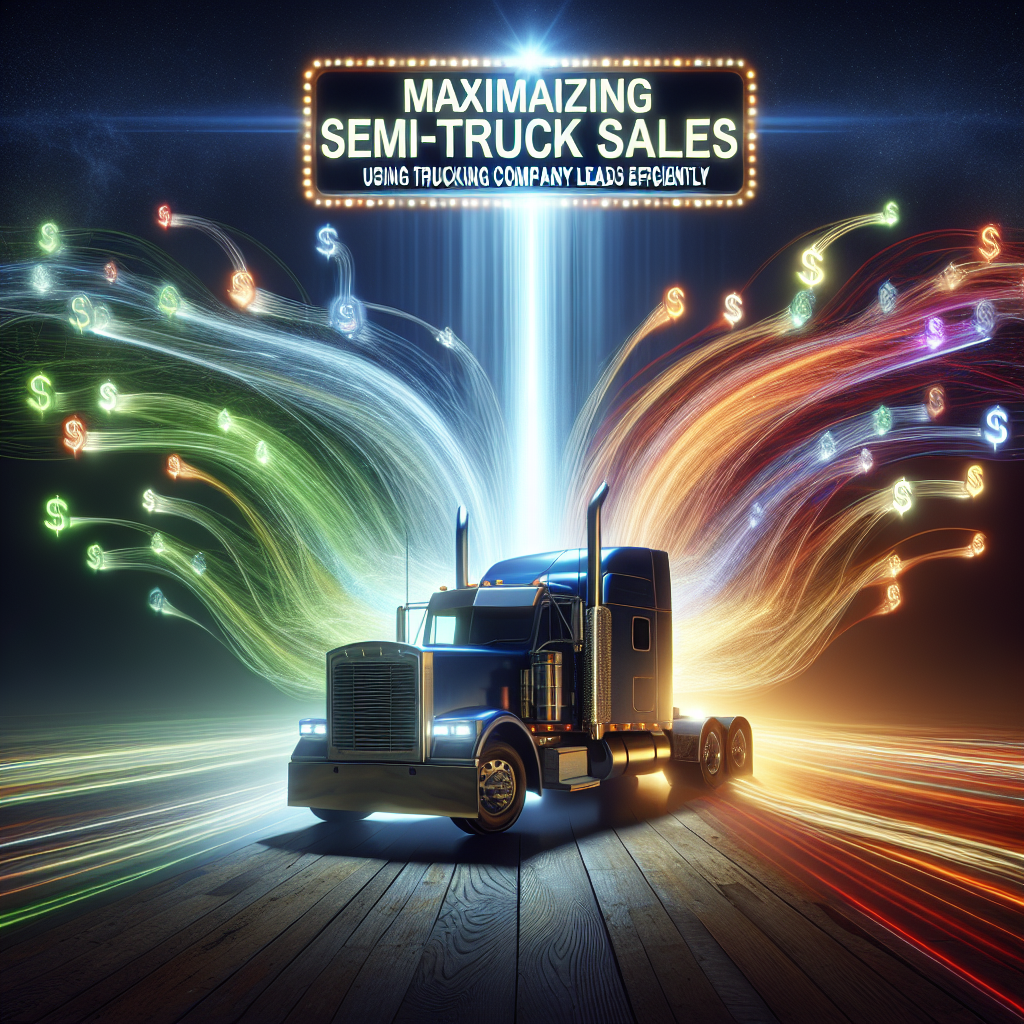 Trucking company leads