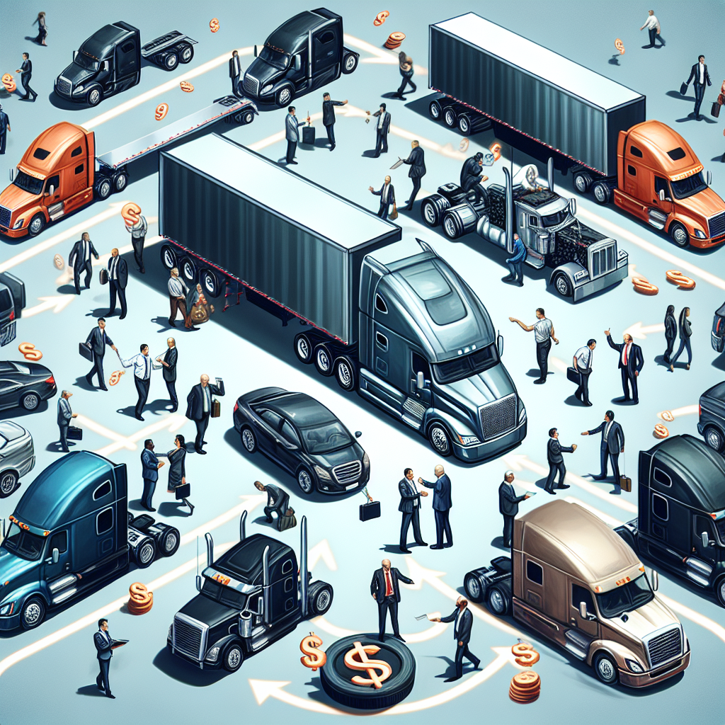 Trucking deal leads